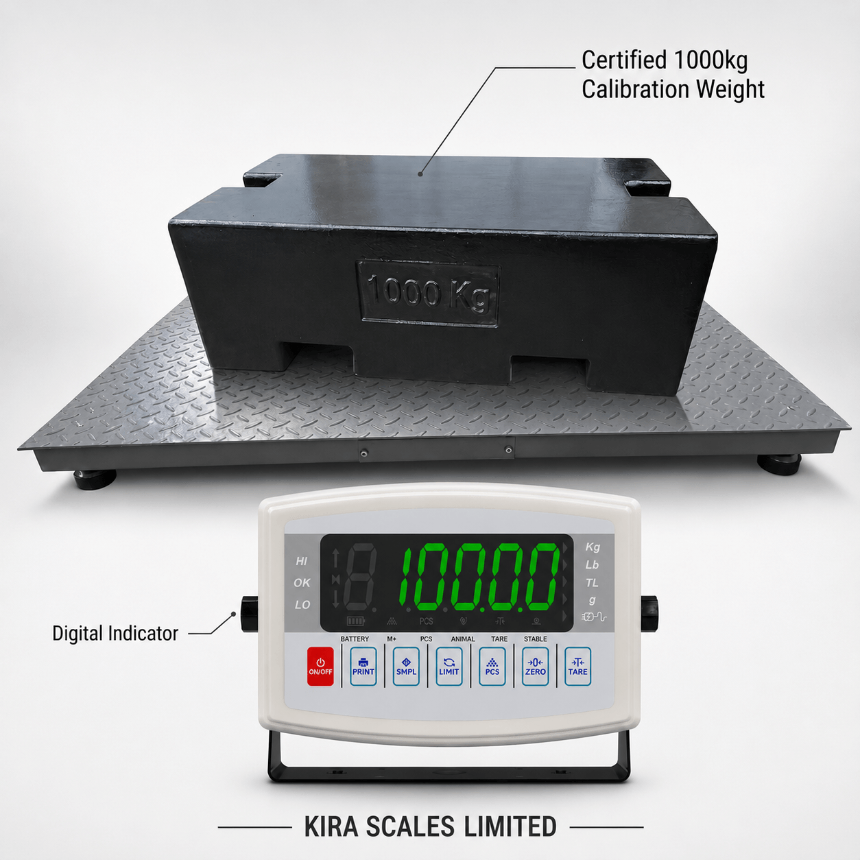5 tonnes scale 