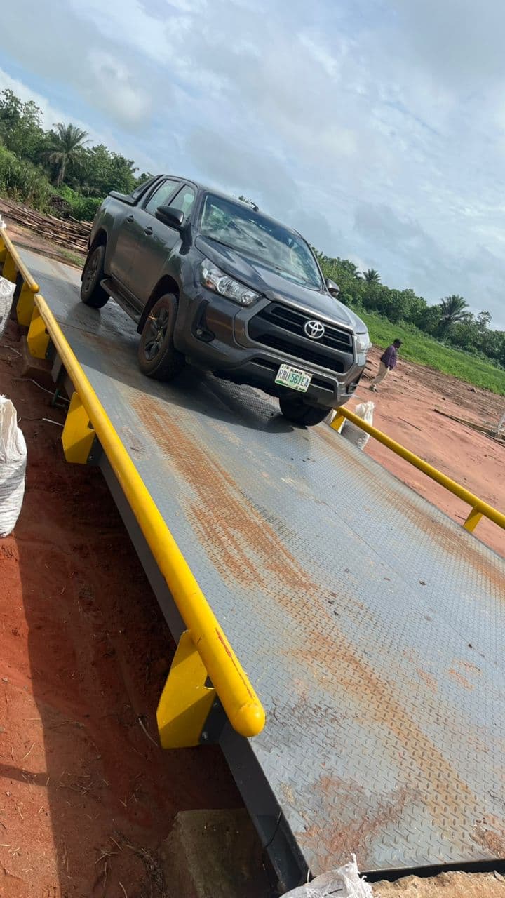 Kira Scales weighbridge calibration test