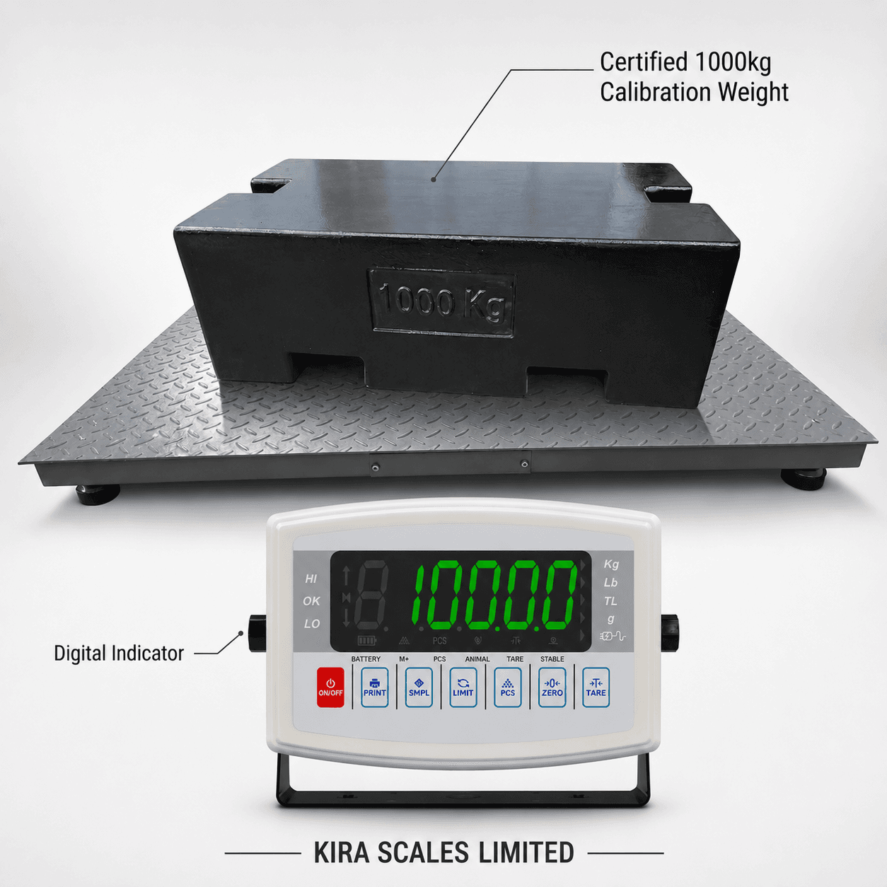 5 tonnes scale 