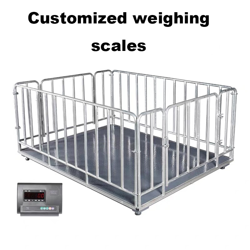 Quality Scale With Cage for Pigs, Cow and Animals – 1.2m ×1.5m