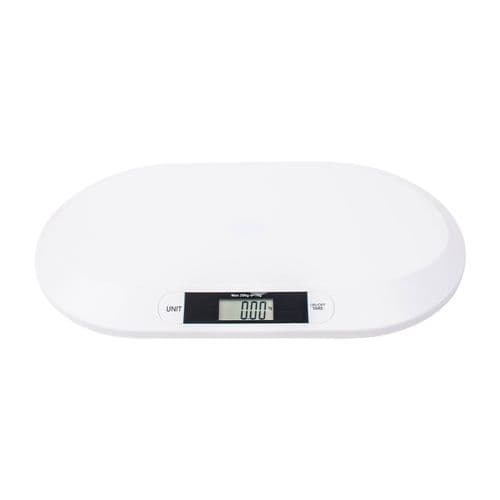 Electronic baby weighing scale with digital display