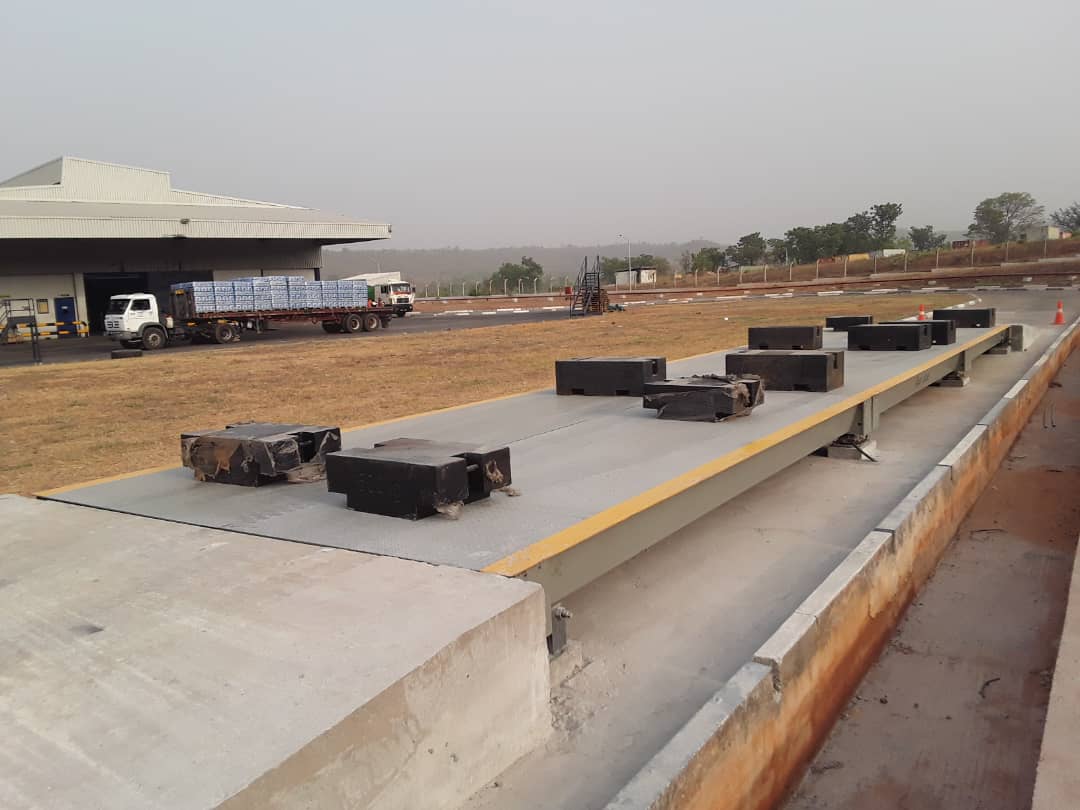 Weighbridge calibration process